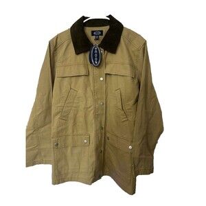 Scoop Cargo Barn Jacket Women Plus XL (16-18) Brown Corduroy Midweight New